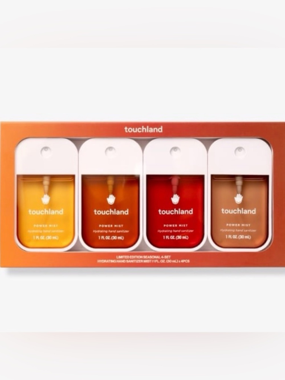 New! Touchland hand sanitizers fall/winter 2025 set sold out!